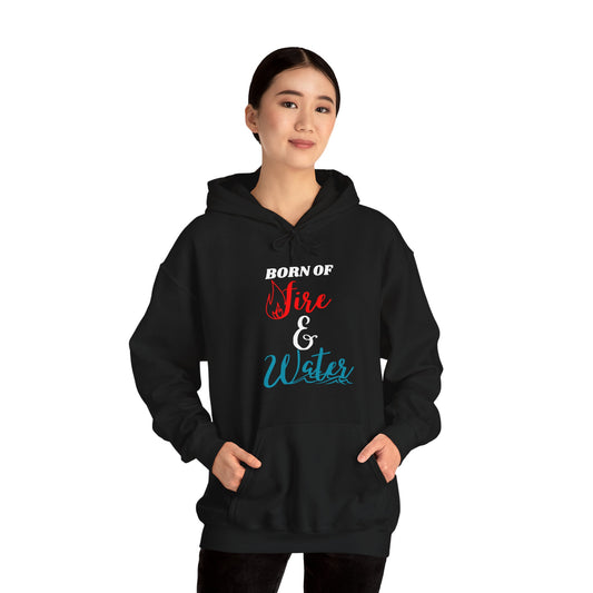 Born of Fire and Water/ Born of the Holy Spirit Unisex Heavy Blend™ Hooded Sweatshirt